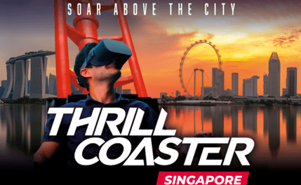 Thrill Coaster VR Pods Launch at Madame Tussauds SG