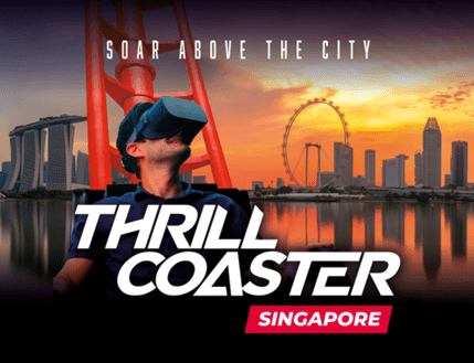 Thrill Coaster VR Pods Launch at Madame Tussauds SG