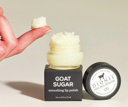 Dionis Unveils Goat Sugar Soothing Lip Polish!