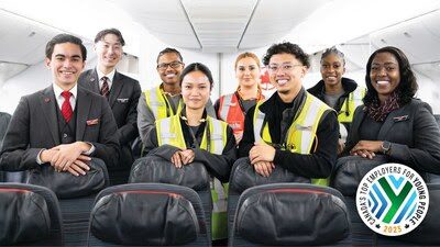 Air Canada: Top Employer for Young Talent in 2025!