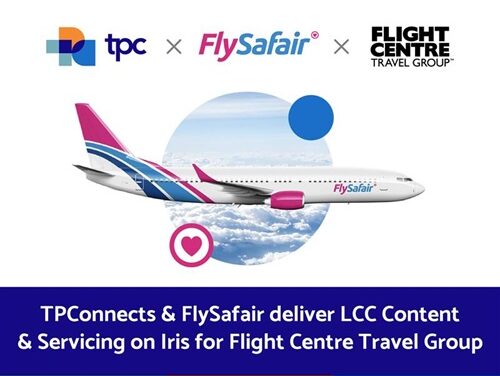 FlySafair Expands Reach via TPConnects’ Iris Platform