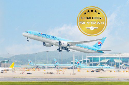 ⭐ Korean Air Wins 5-Star Skytrax Rating—5 Years Straight!