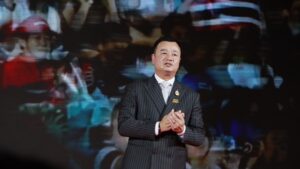 Minister of Tourism and Sports Mr. Sorawong Thienthong.