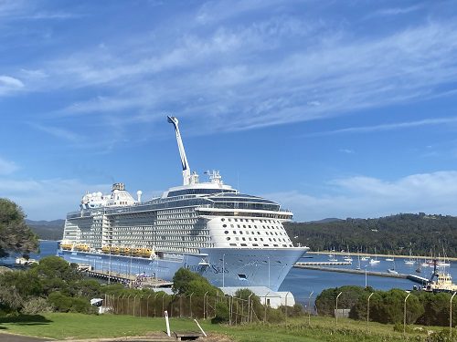 Historic Ovation of the Seas Arrival Energizes Port Eden!