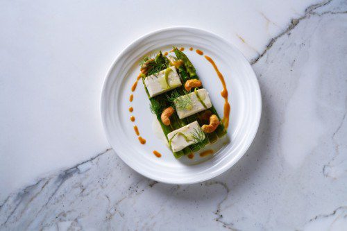 Silken Tofu paired with Moët & Chandon Brut Impérial