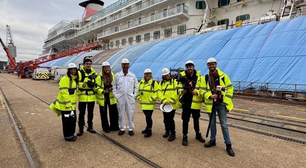 Fred. Olsen & Nick Knowles Reveal Balmoral’s Dry Dock Secrets