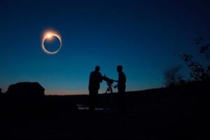 Umbraco Eclipse Watching Evening.