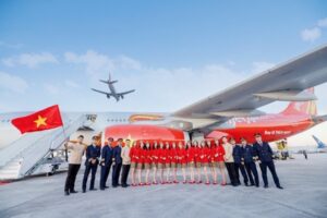 Vietjet aircraft at Miami, Florida, USA