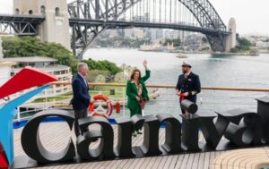 Carnival Australia Fleet Launch Ribbon Cutting 2025