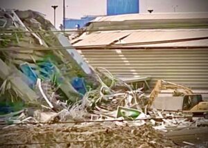 Collapsed! The new State Audit Office building—was still under construction