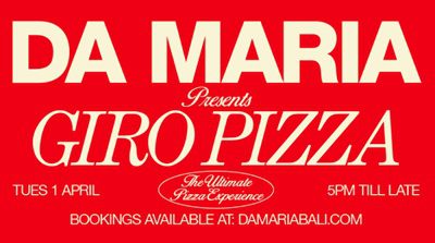 Giro Pizza Arrives at Da Maria – Unlimited Italian Bliss!