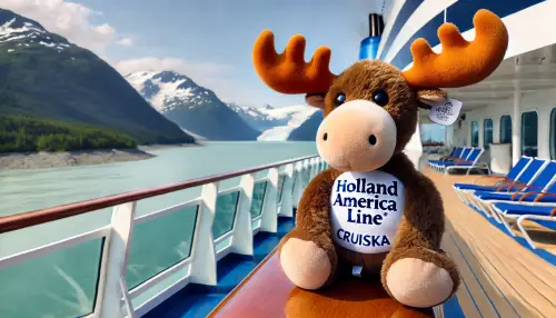 🦌 Eland the Moose Joins Holland America’s Alaska Cruises!