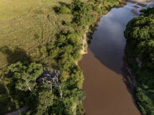 Ishara’s meditation deck from above