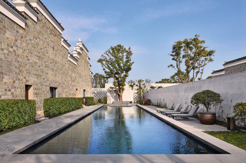 Amanyangyun, China - Antique Villa Swimming Pool