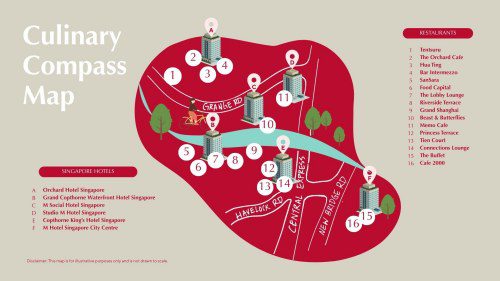Culinary Compass Map