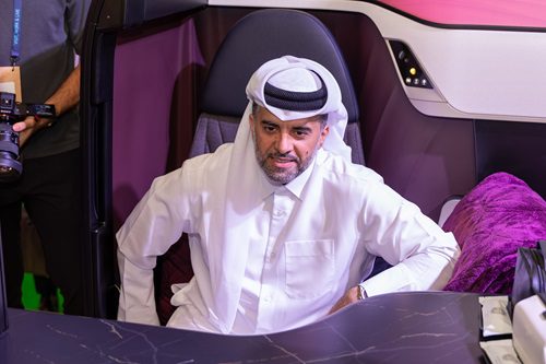 ✈️ Qatar Airways’ Big, Bold, and Beautiful Bow to Tradition at ATM Dubai 2025