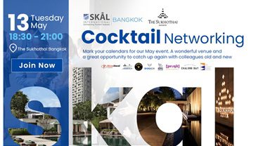 “Skål Bangkok Networking Evening at The Sukhothai – May 13”