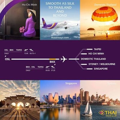 THAI Airways Strengthens Nordic–Asia Ties on 120-Year Milestone