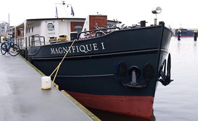 The luxury barges used as part of the Netherlands-Belgium 'bike and barge' tours offer the ultimate in comfort. (ExperiencePlus! Bicycle Tours)