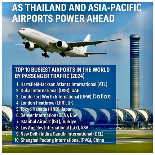 Asia-Pacific Airports Soar as Global Air Travel Takes Off