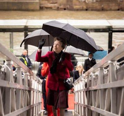 HRH Princess Royal Visits Queen Anne in Historic Cunard-Liverpool Moment