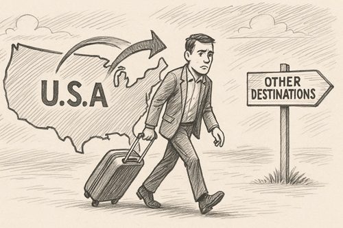 Travel Intent to U.S. Wanes Among Long-Haul Travellers