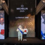 Accepting the award was Florian Stein, the Chef de Cuisine, La Maison 1888