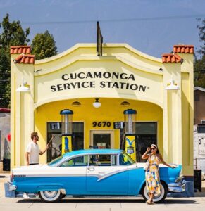 Route 66, Cucamunga Service Station, Cucamunga, CA