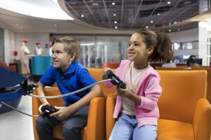 Emirates Unaccompanied Minors Lounge - entertainment