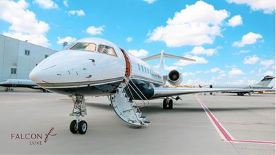 Falcon Luxe Launches Block Hours for Private Jet Charter Access