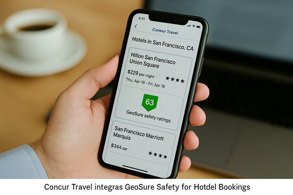 Concur Travel Adds GeoSure for Smarter, Safer Hotel Bookings