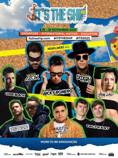 It’s The Ship Drops Explosive Lineup for Asia’s Top Sea Festival