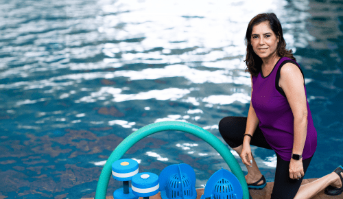 Aqua Fitness Star Rajni Maker Leads Wellness Day at Kuda Villingili