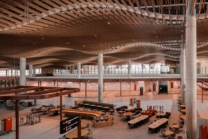 Western Sydney International Airport Terminal, Internal Space - Credit Trevor Mein 2025