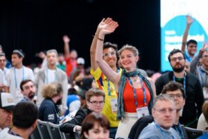 An enthusiastic crowd for IMO Sunshine Coast 2025