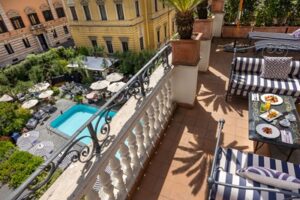 Dama Suite Terrace at Palazzo Dama
