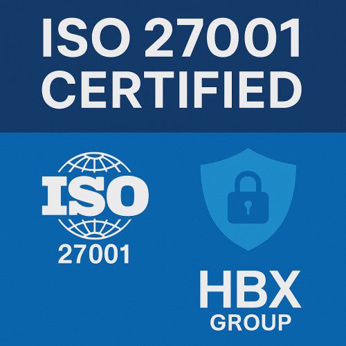 HBX Group Earns Prestigious ISO 27001 Certification from AENOR