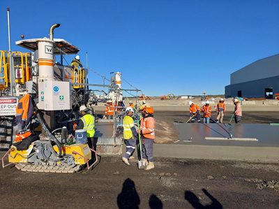 Australia’s First Slip-Form Runway Takes Off in Construction Milestone