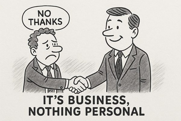 Why Mates Rarely Recommend: It’s Just Business, Not Personal