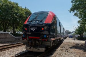 Amtrak’s Mardi Gras line powers ahead, linking Gulf Coast spirit with speed.