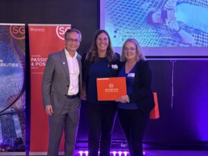 Anne Downing won the second auction for a return flight from Perth to Singapore with Scoot (credit Singapore Tourism Board)