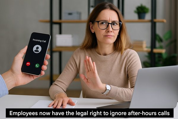 Staff Can Now Ignore Calls: New 2025 Laws for SMEs