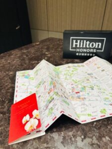 Conrad Beijing introduced a bilingual hand-drawn “Explore Beijing” map