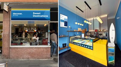 Discover Airlines Pops Up at Frankfurt Ice Cream Spot
