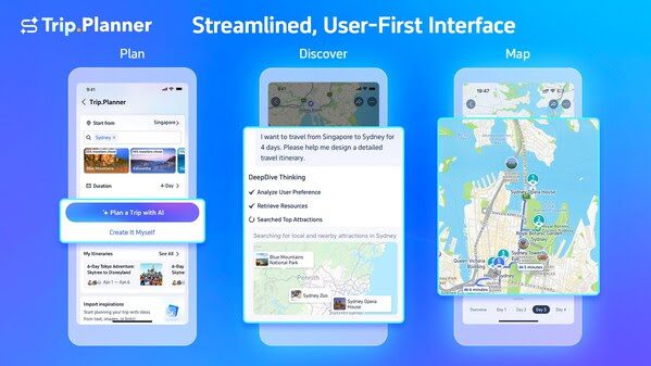 From initial planning, to discovering ideas, to a user-friendly map interface