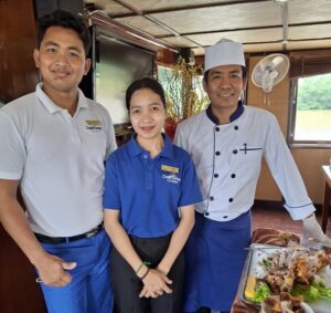 Happy welcoming staff