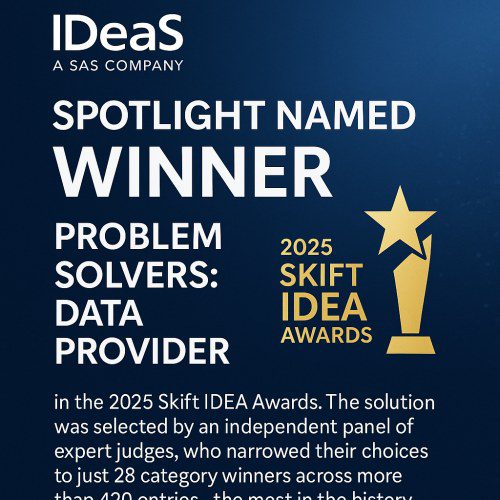 Hospitality Spotlight Wins 2025 Skift IDEA Award Glory