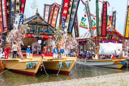 Ieshima Tenjin Festival.