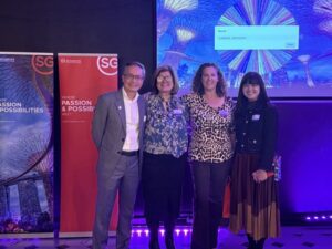 Leanne Johnston won prizes from Far East Hospitality and Sentosa Development Corporation (credit Singapore Tourism Board)