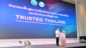 Mr. Jakkaphon Tangsutthitham, Vice Minister of Tourism and Sports.